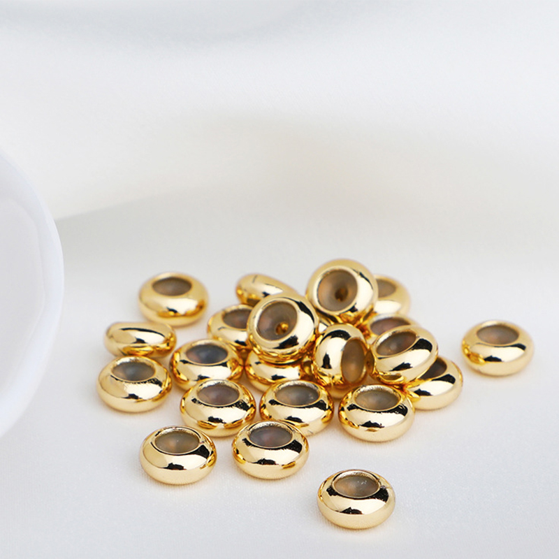 14K gold plated 6mm