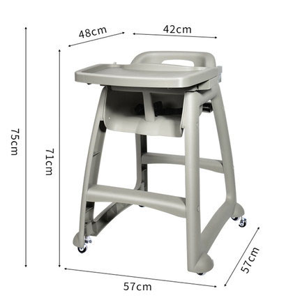 chair with wheels and tray