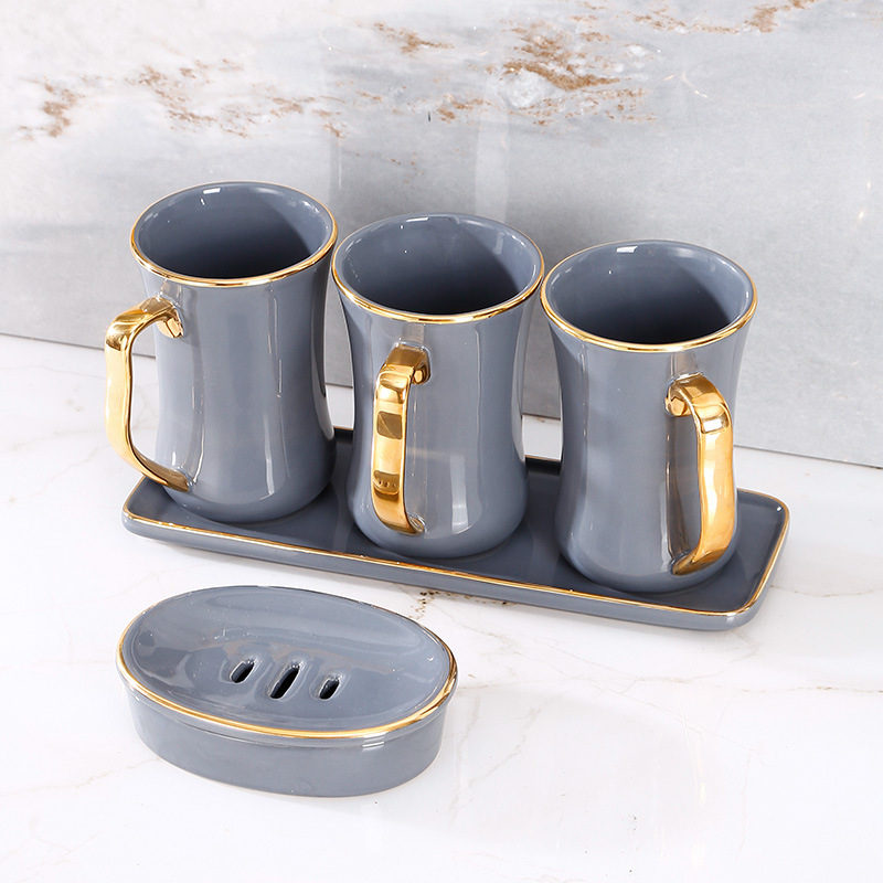 Three-cup five-piece set