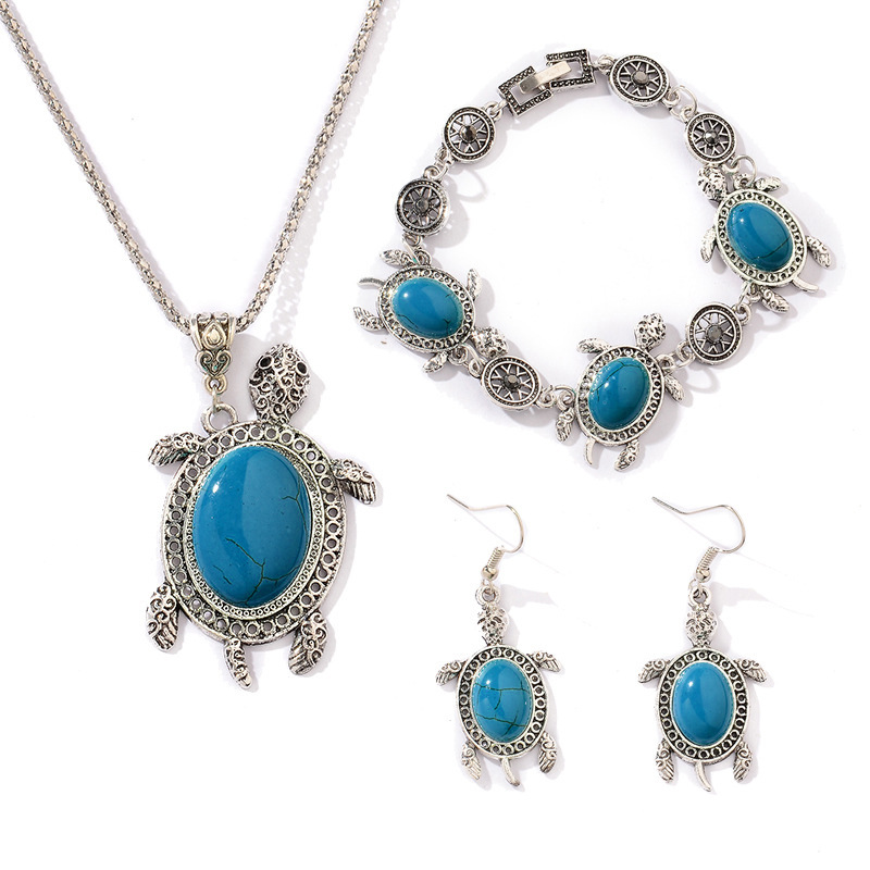 2:Antique silver-blue