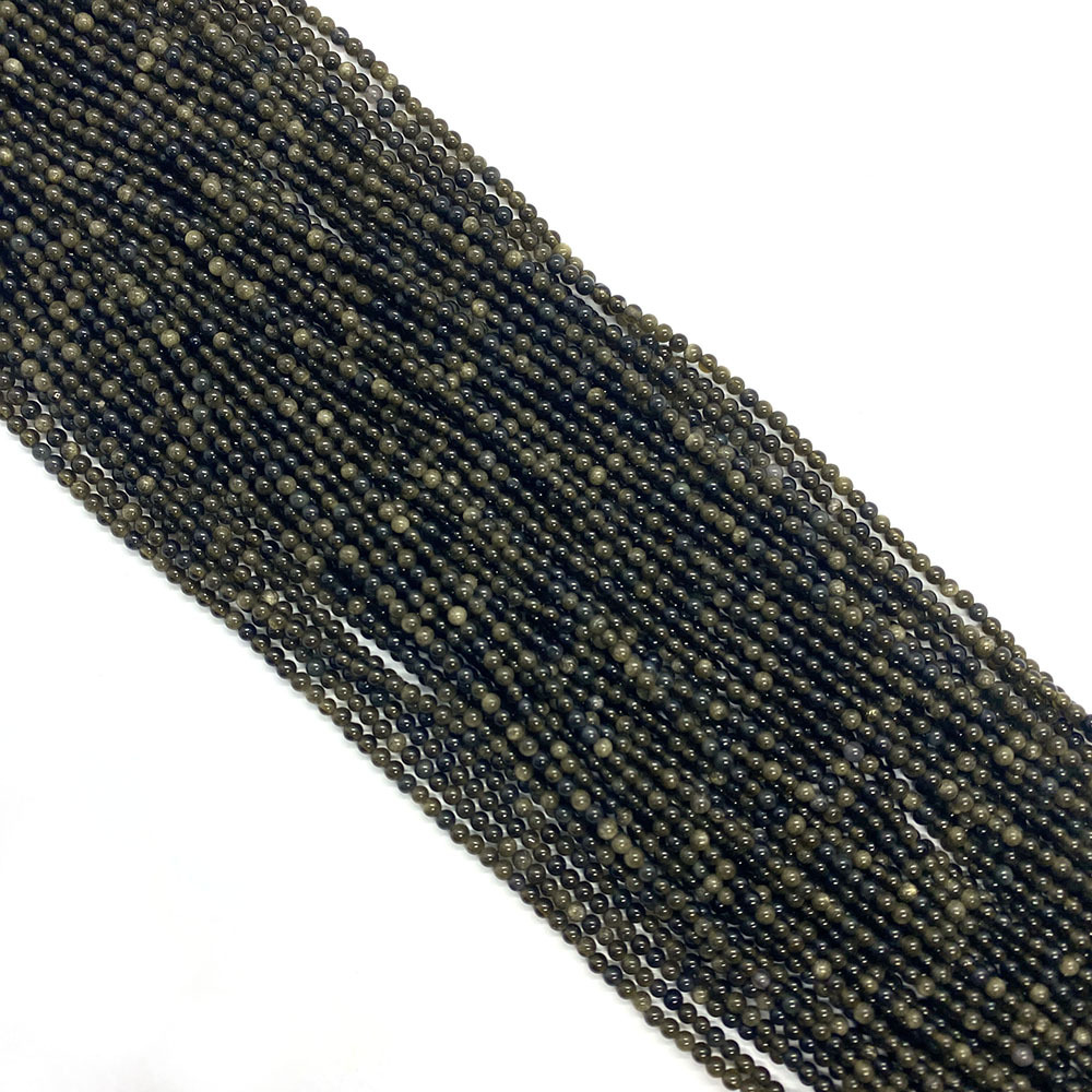 Gold Obsidian 2mm