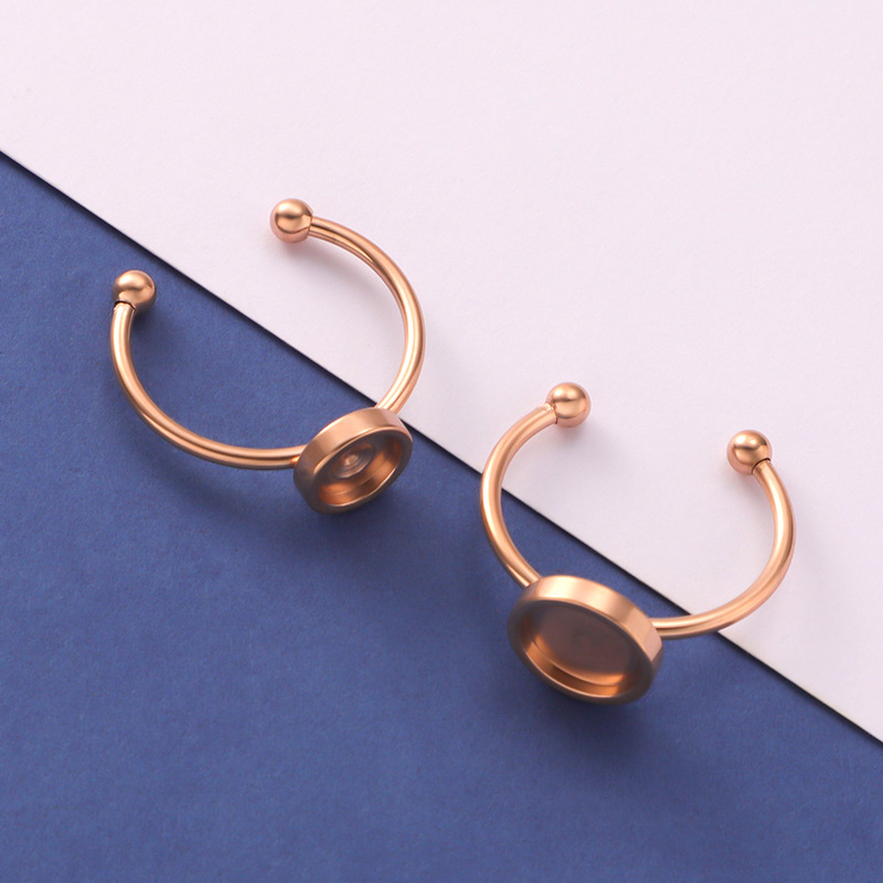 Rose Gold 8MM inner diameter