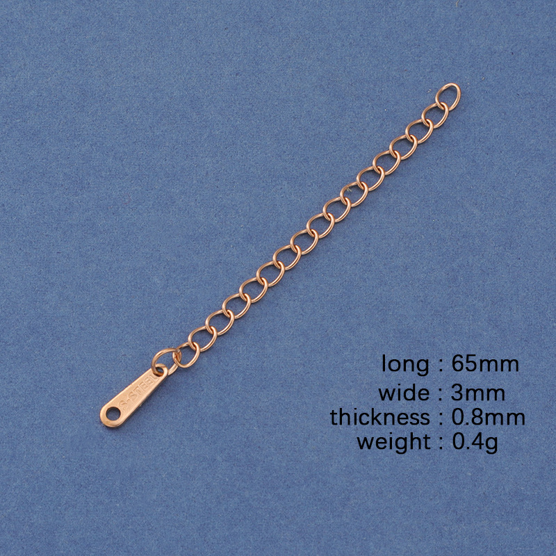 6:Rose gold 6.5cm