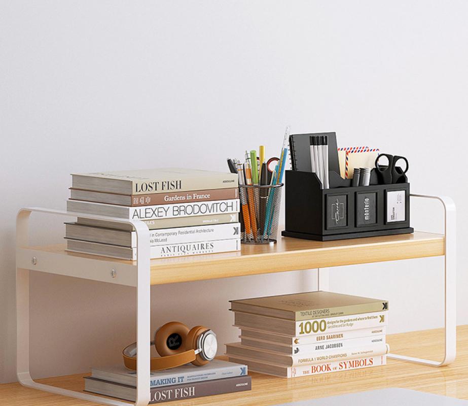 Wood color   white frame 30cm