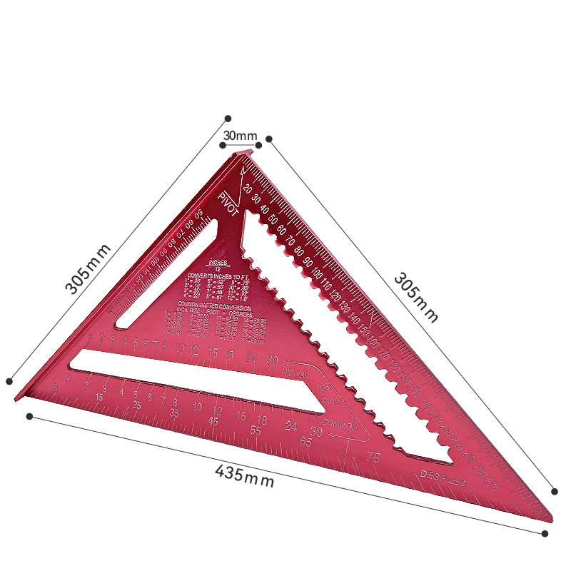 Red 12-inch metric 540g