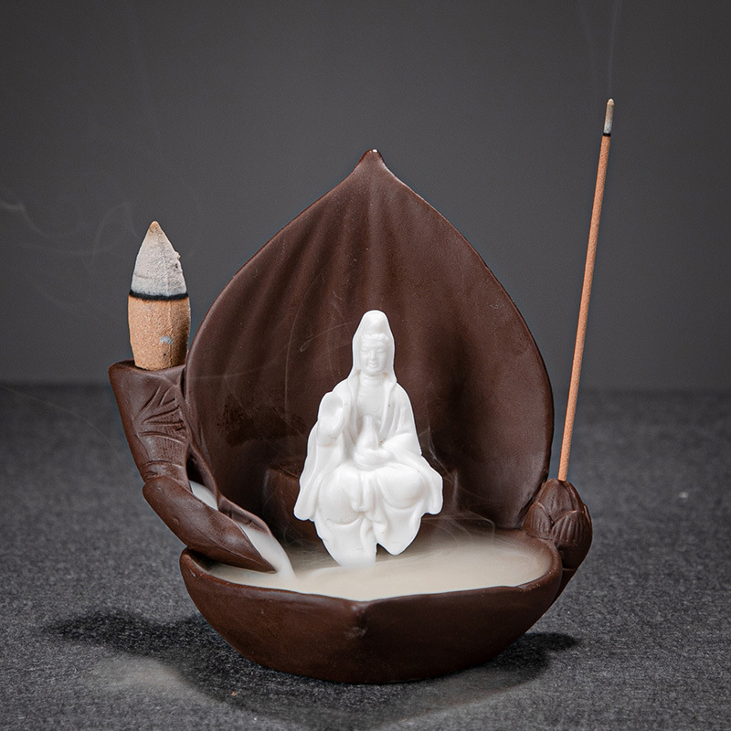 4:Western Three Sages - Guanyin 10.5*9.5*10.5cm