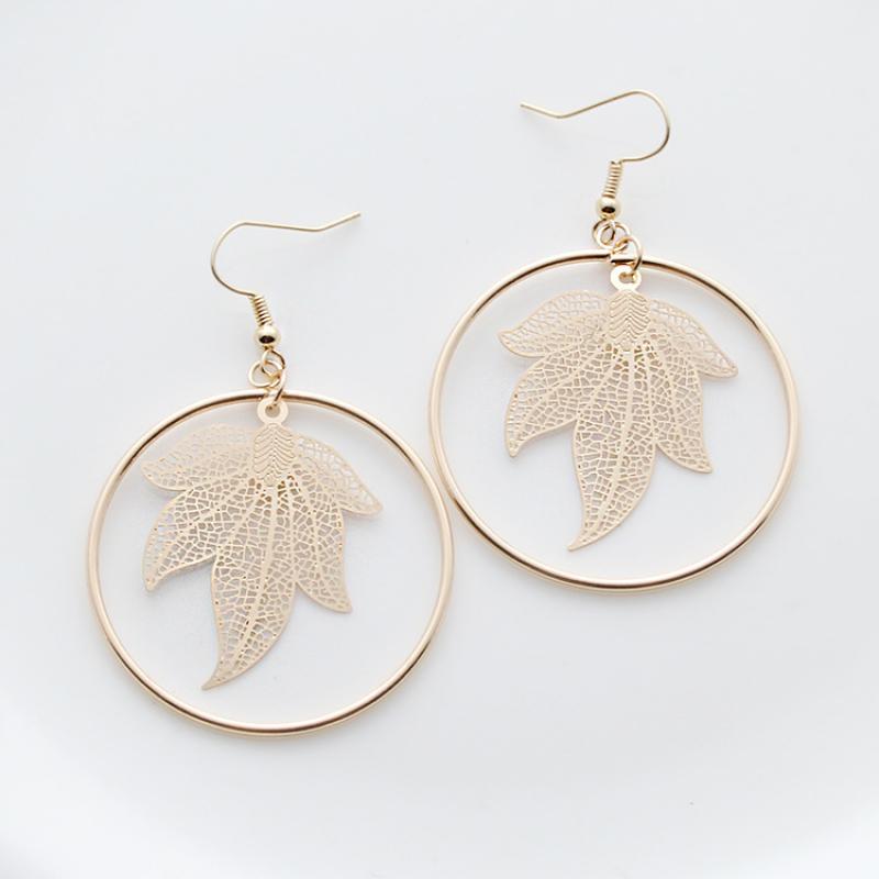 Golden Maple Leaf 6.5*4.8cm