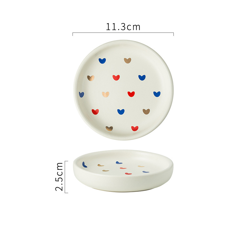 LOVE round plate