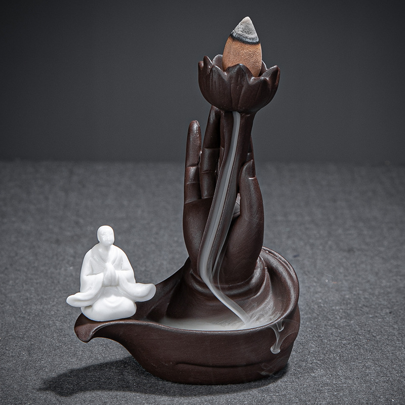 Buddha Hand Lotus Heart/Meditation 12.5*9.5*6cm