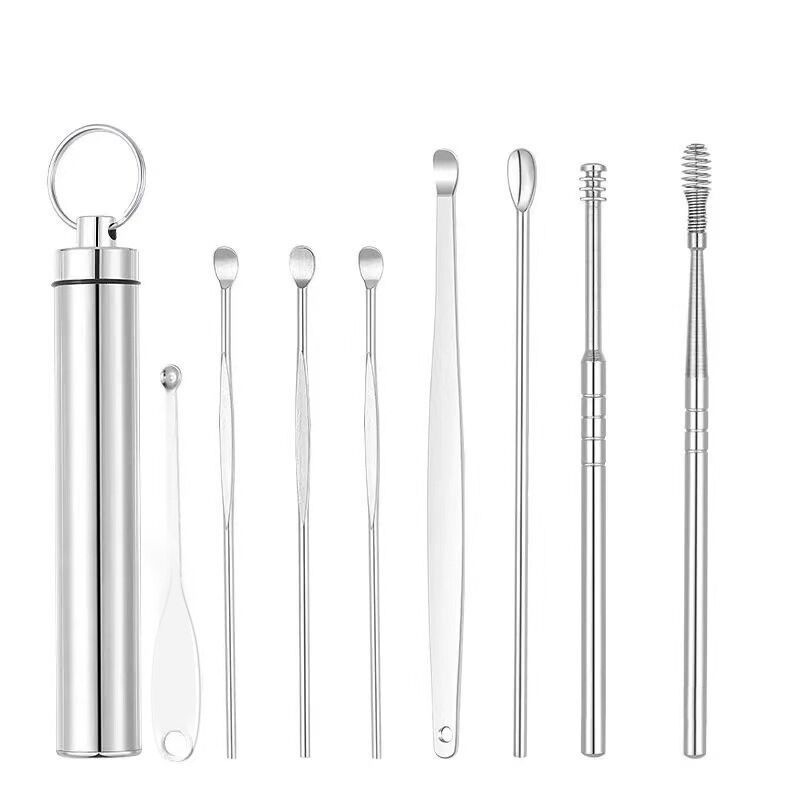 Iron pipe set of 9 pieces