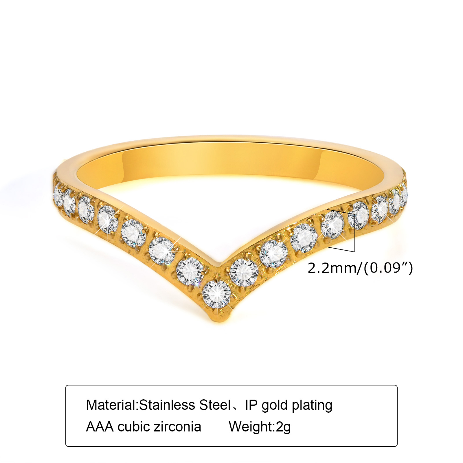 2:Gold-tone set with diamonds