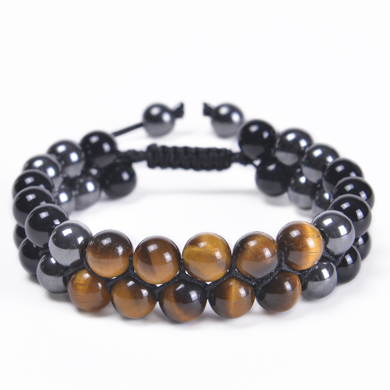 2:Yellow tiger   black bead   black magnet