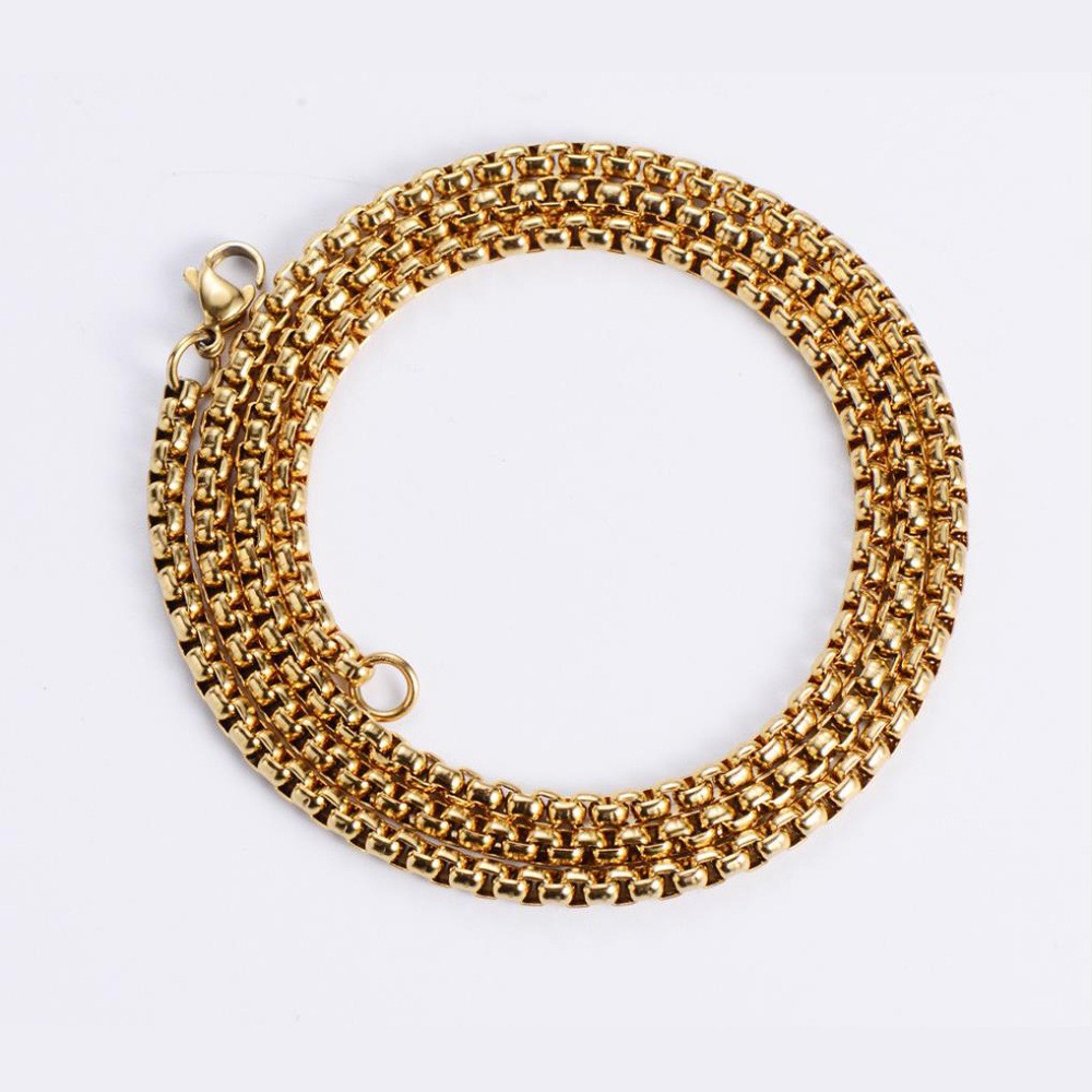 Gold 3.0mm*50cm chain