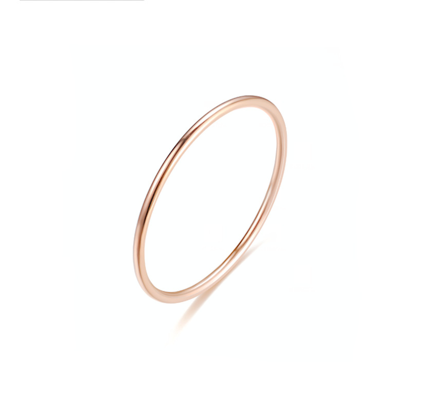 rose gold color US Size #4