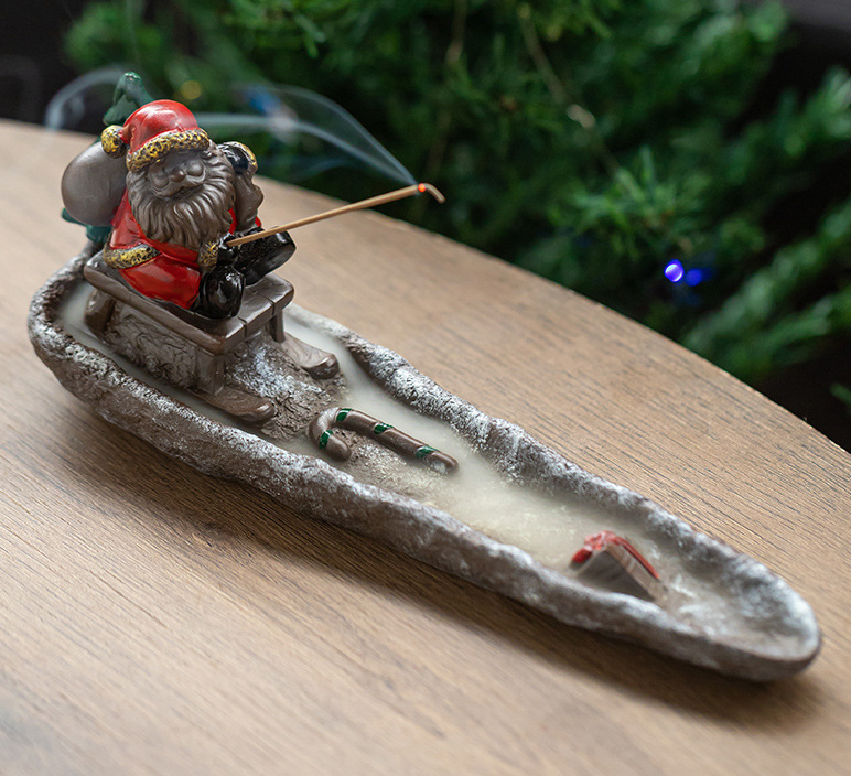 8:Santa Claus censer  25*7*10cm