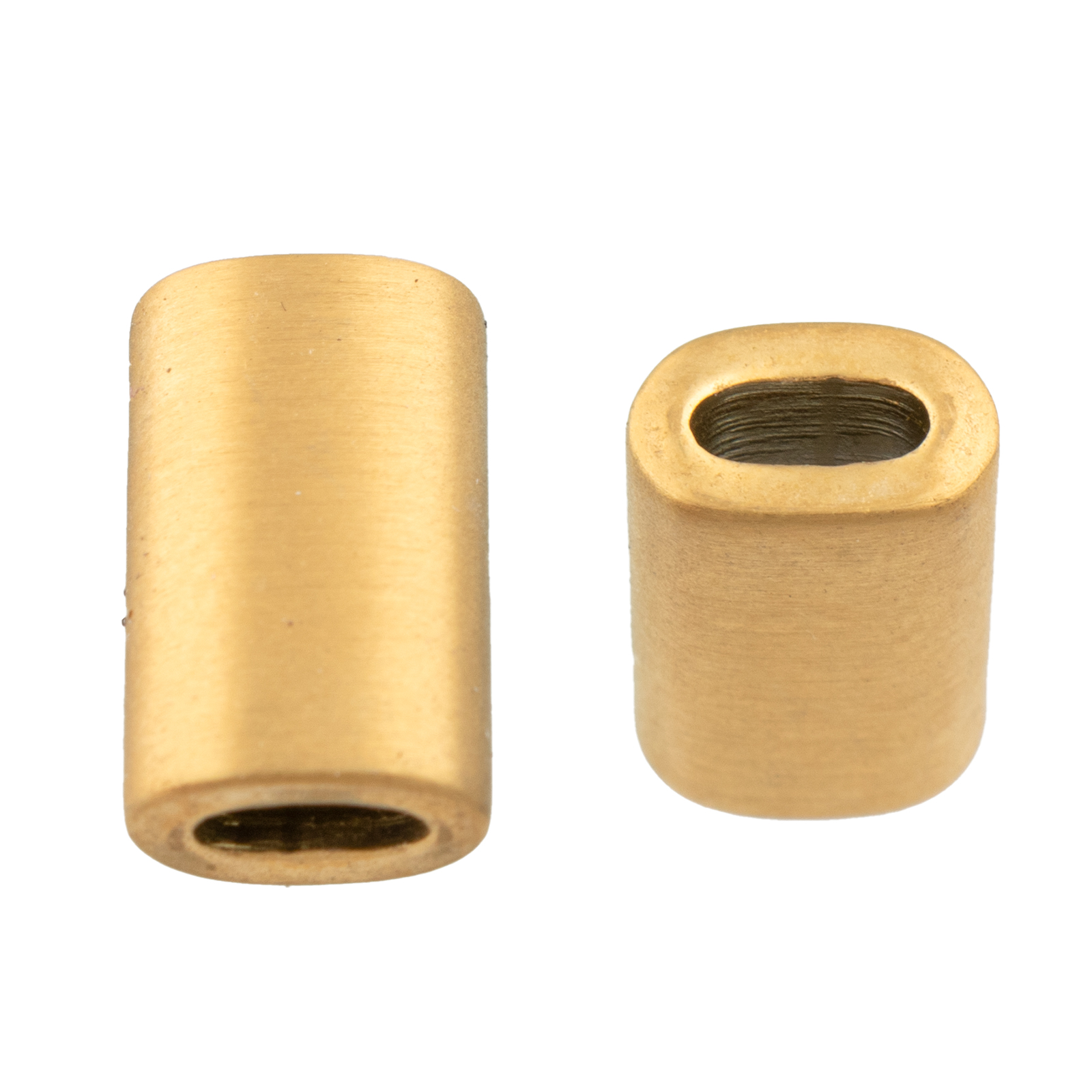 gold matte 11x7x11mm, hole: 4x8mm