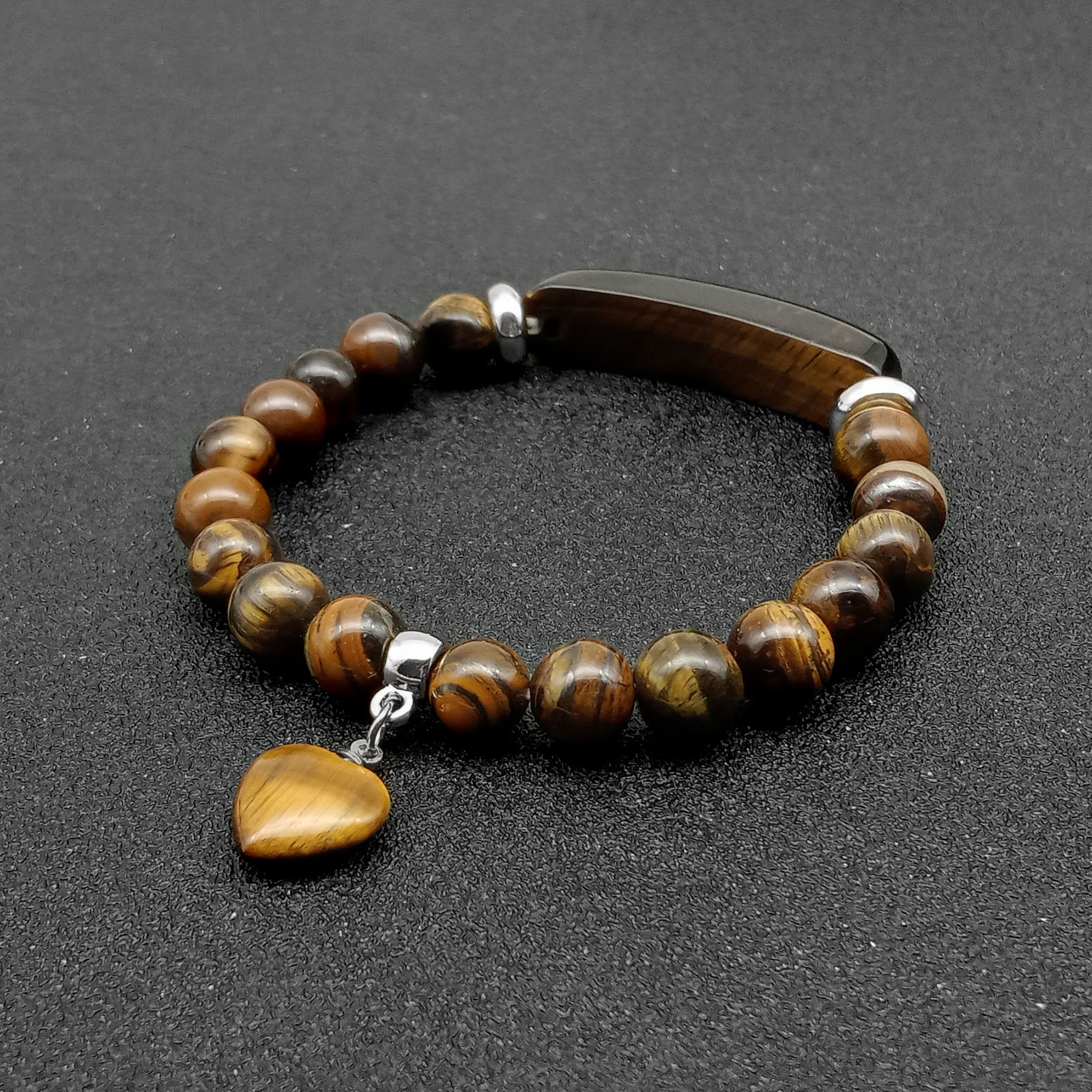 9:Silver Tiger Eye Stone