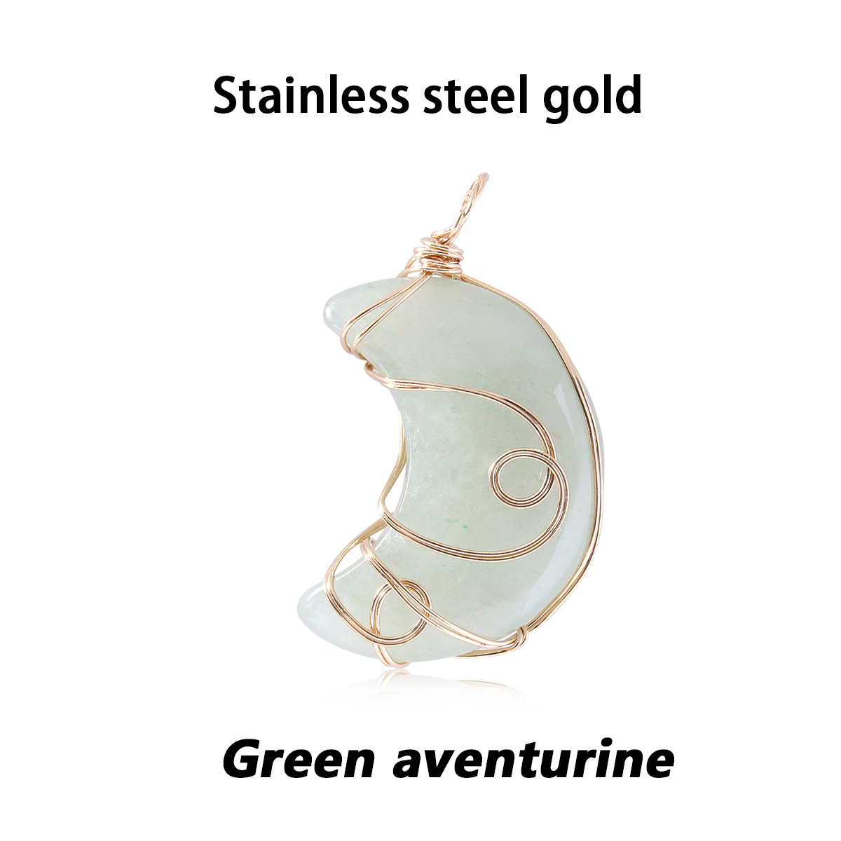 7 Green Aventurine gold