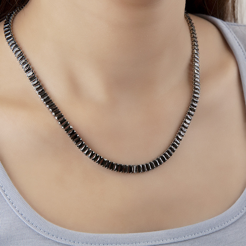 6mm*45 3cm steel black Zirconium