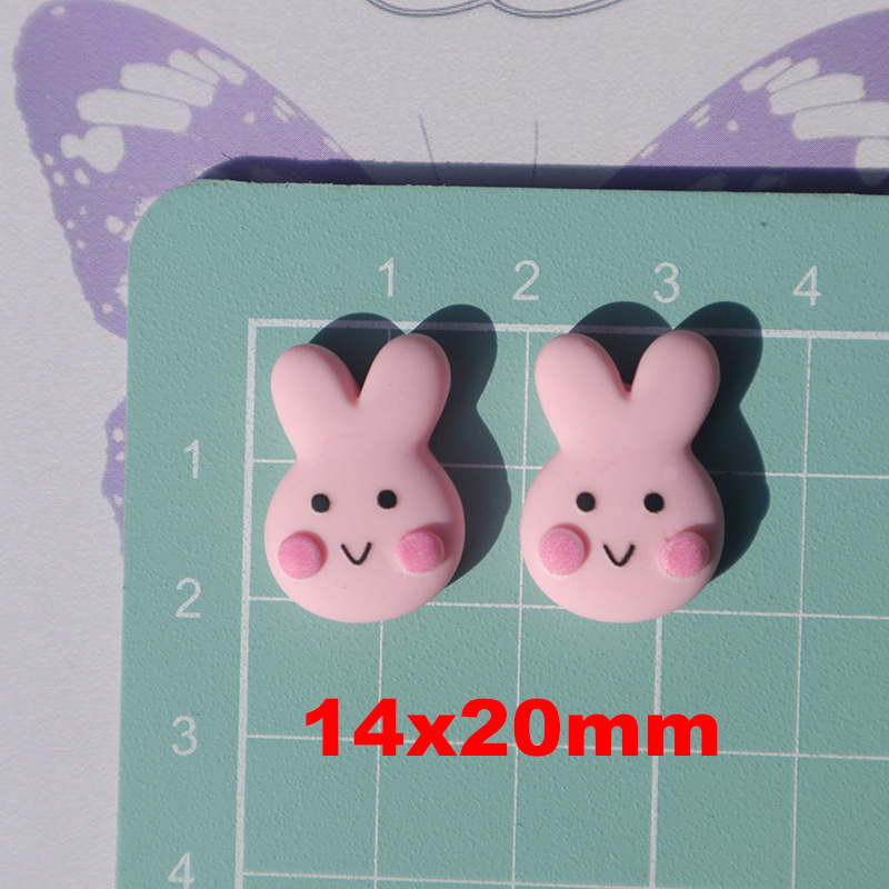 Pink Rabbit Rabbit 14x20mm