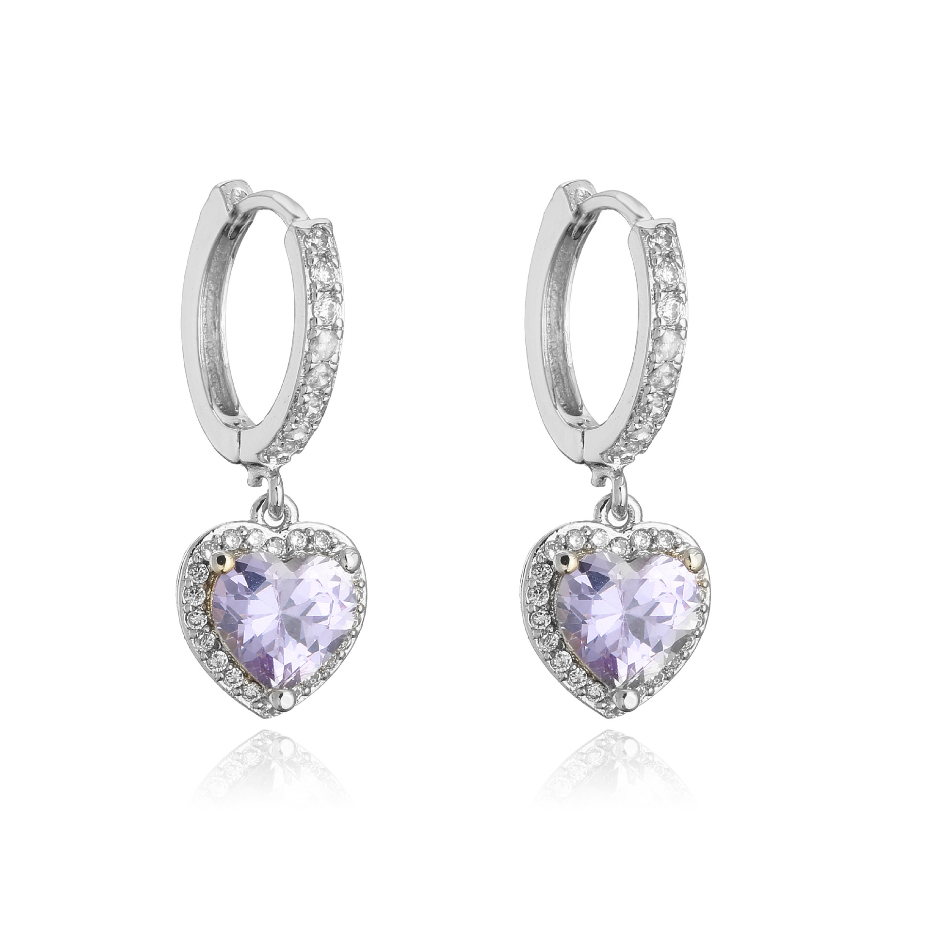 9:White gold purple diamond