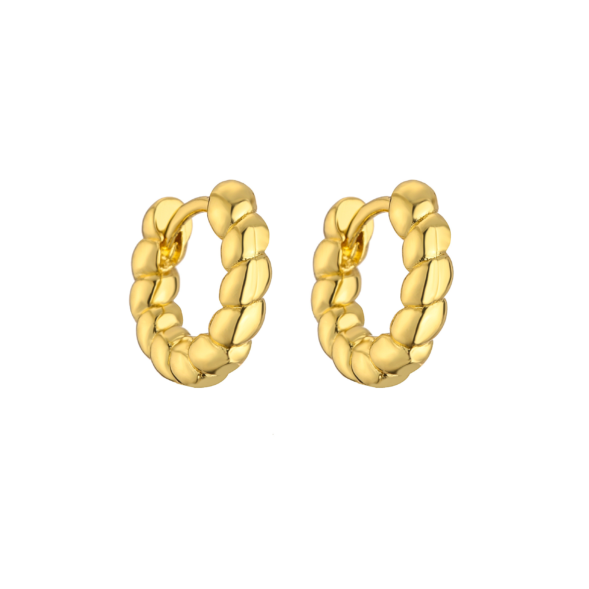 2:Round 14mm gold