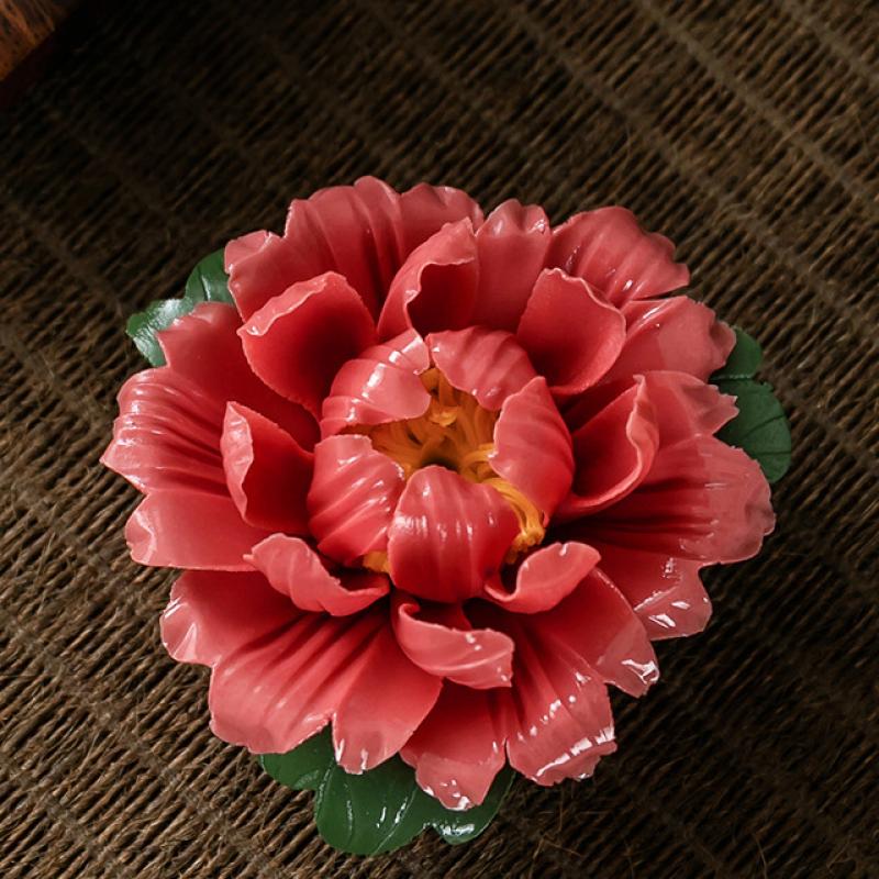 Peony - Red 6.3*6.3*3cm