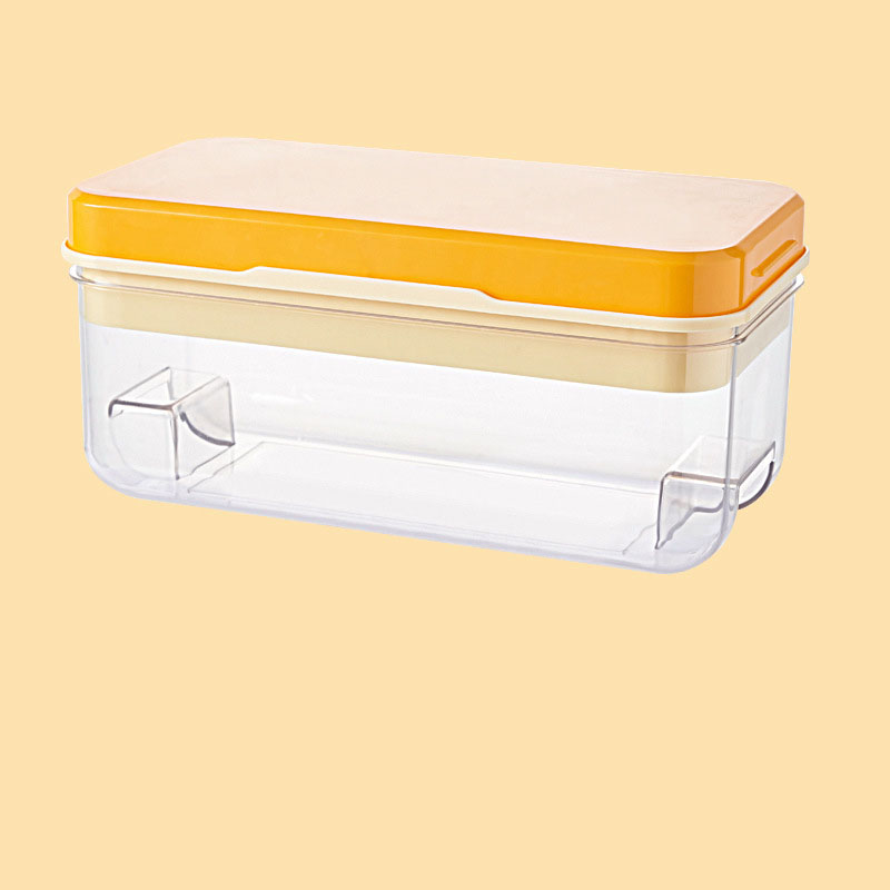 Yellow press ice box 26*13.5*12.5cm