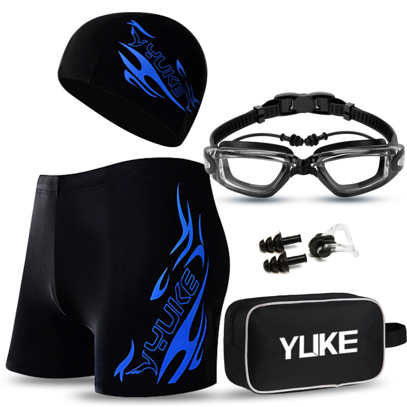 Blue transparent non-myopic set