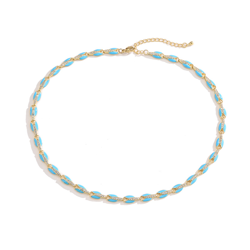 Blue Necklace 40cm