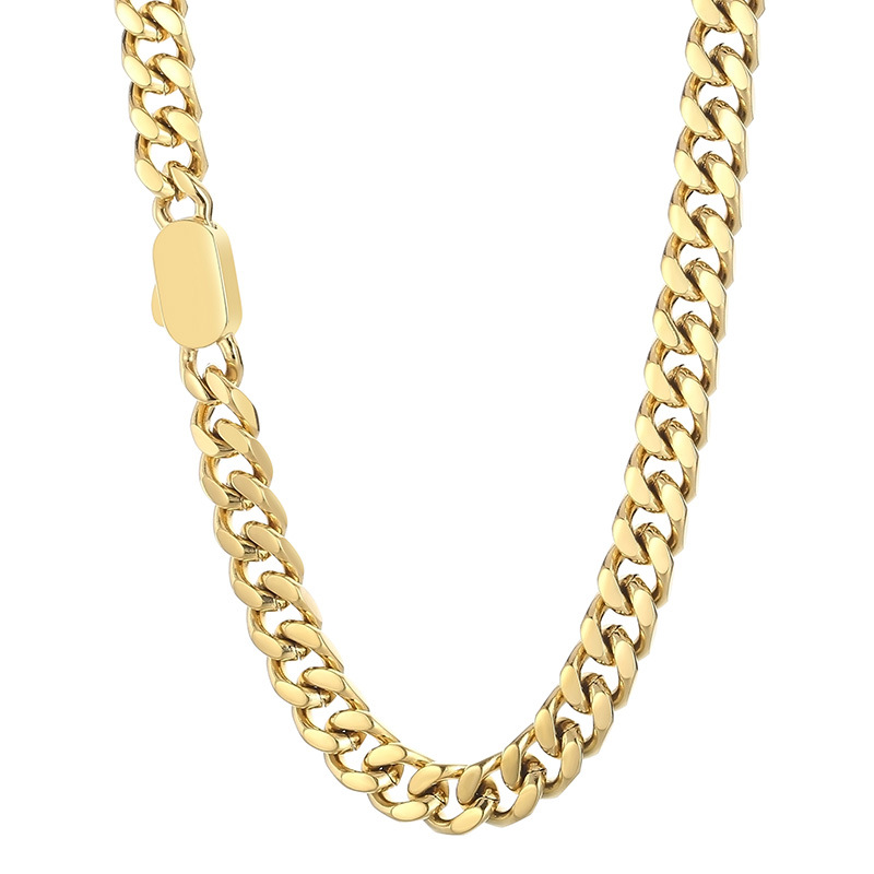 Gold Necklace 8mm45cm