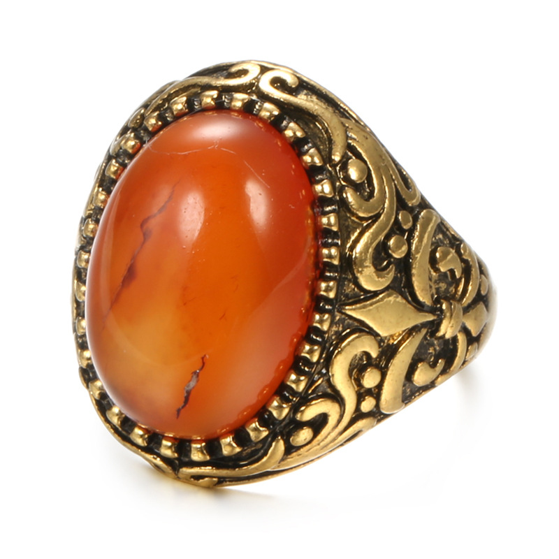 5:Golden agate stone