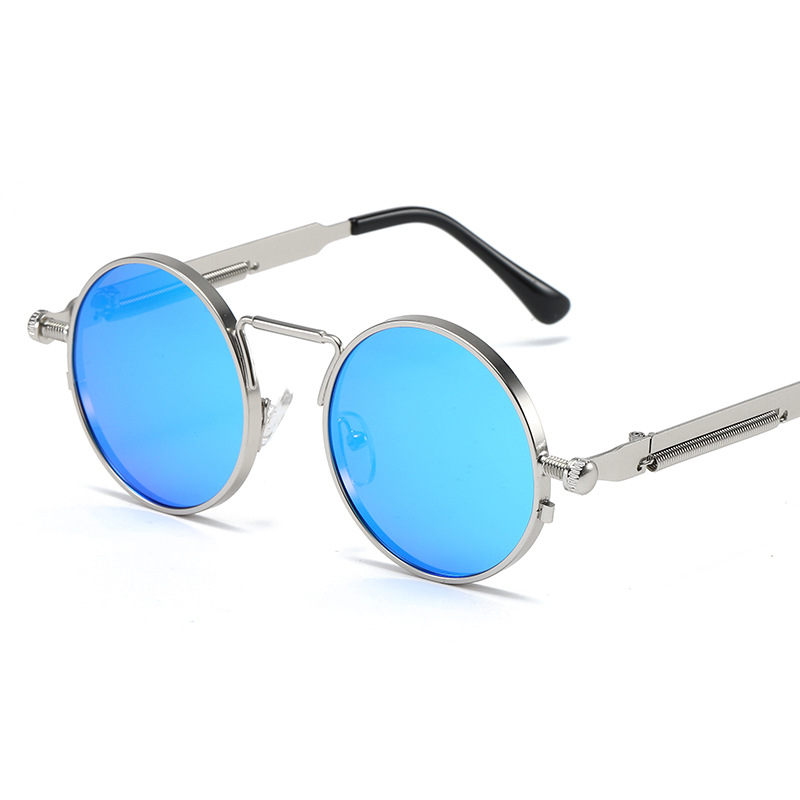 Silver frame ice blue