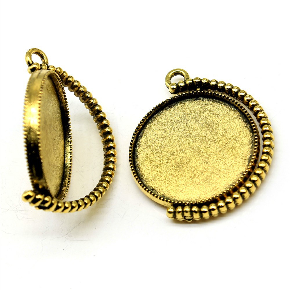 antique gold color 20mm