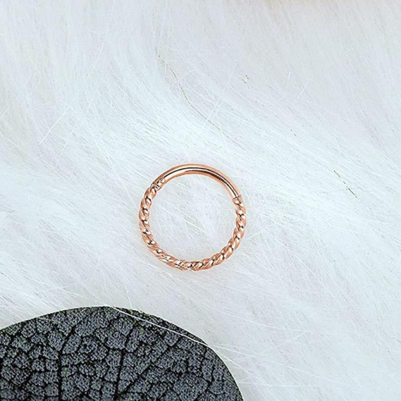 rose gold color 1.2*8mm