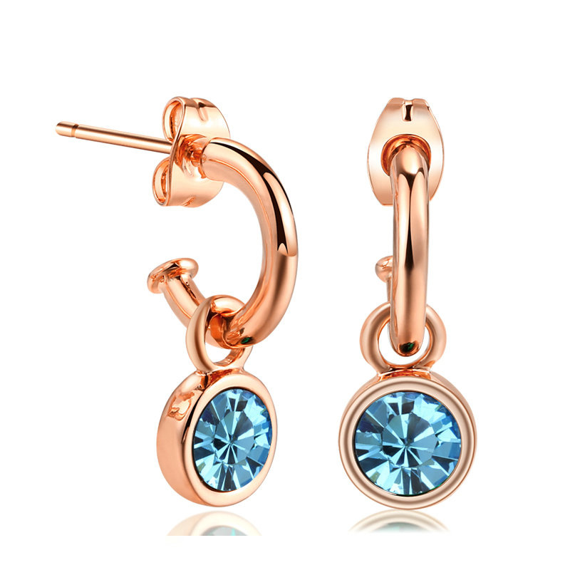 3:Rose gold aquamarine