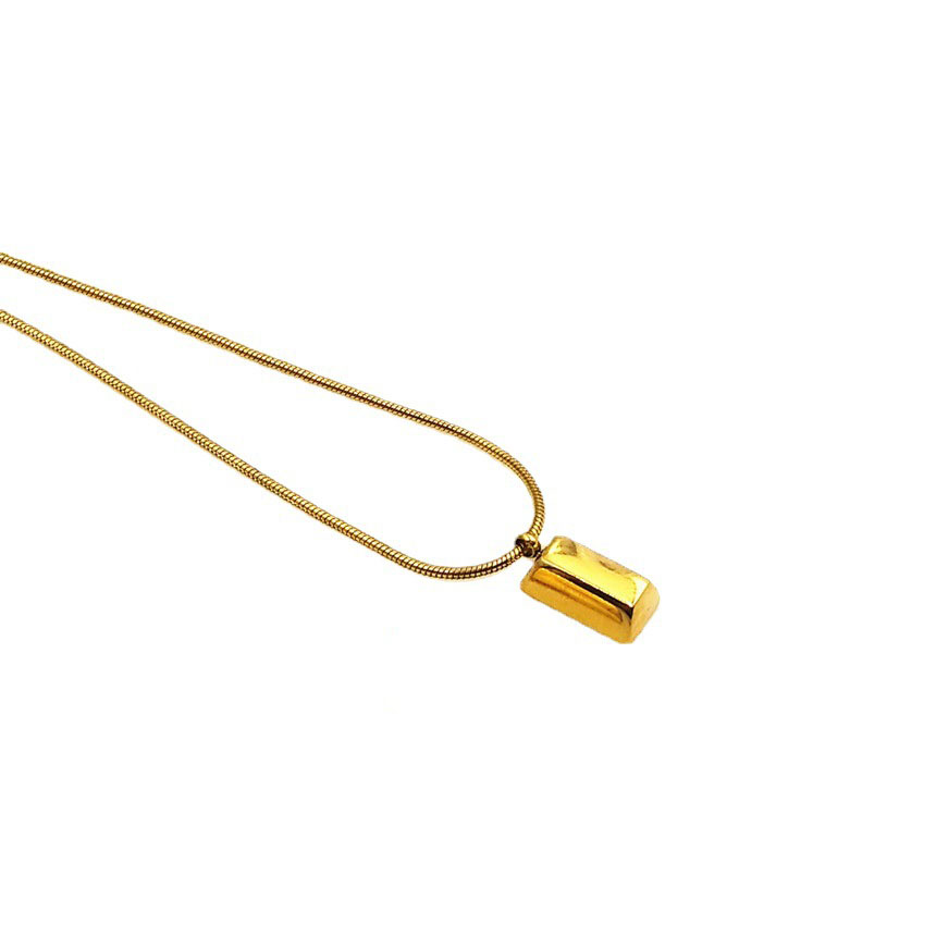 Gold Necklace 40+5cm (no words)