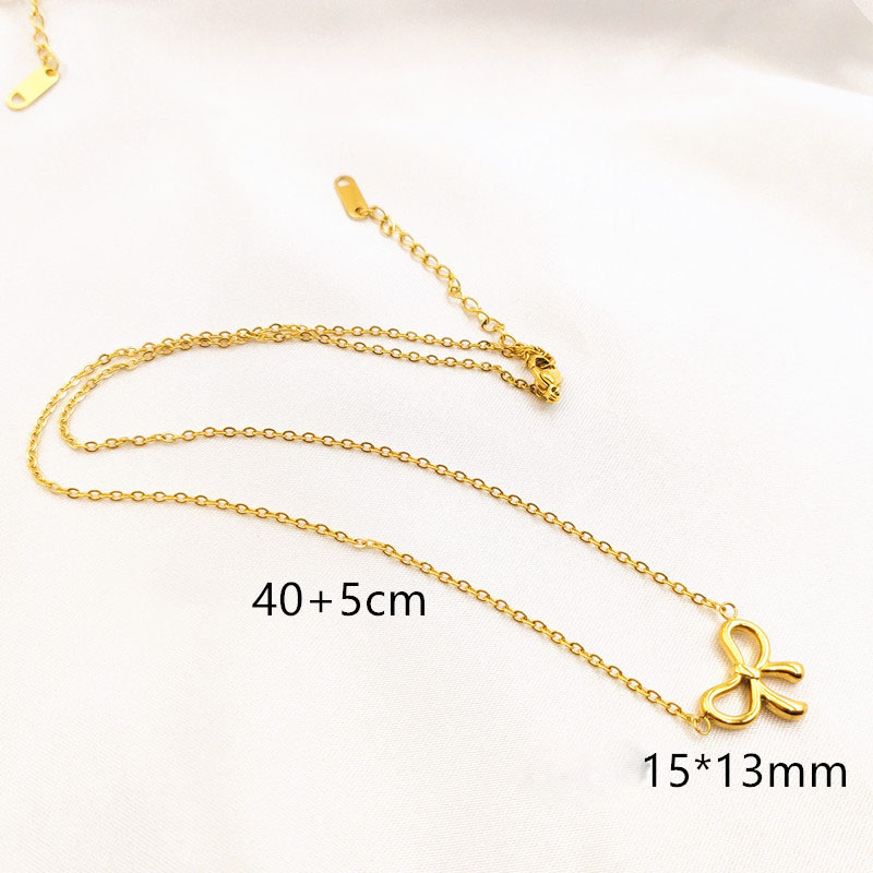 1:Gold necklace 40 and 5cm