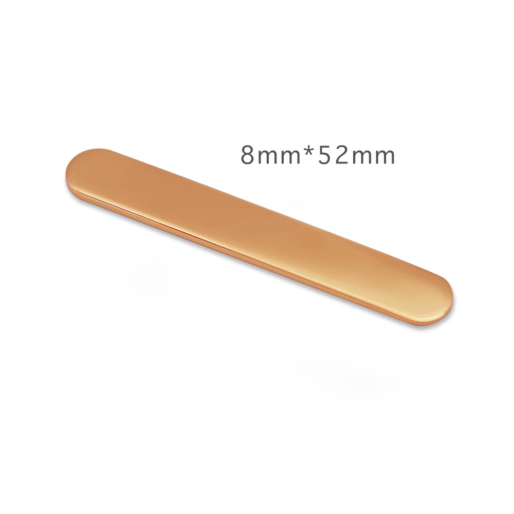 3:rose gold color 8*52mm