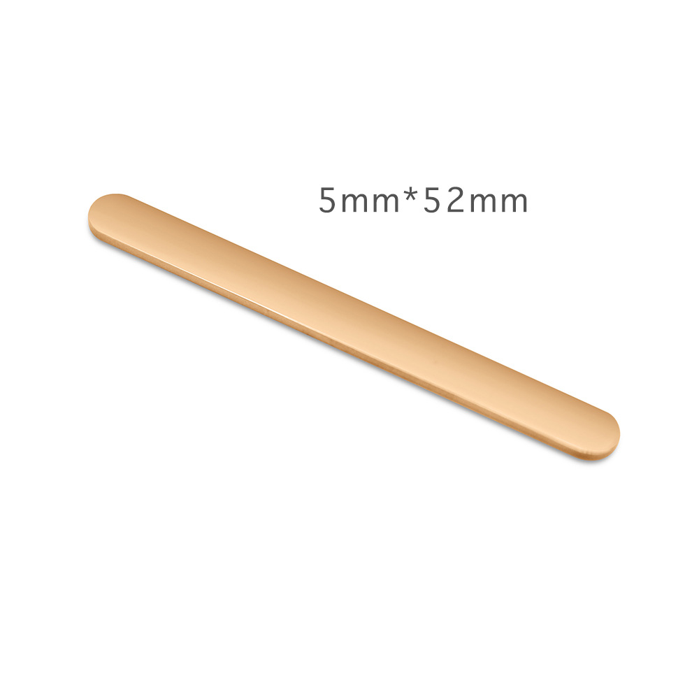 7:rose gold color 5*52mm