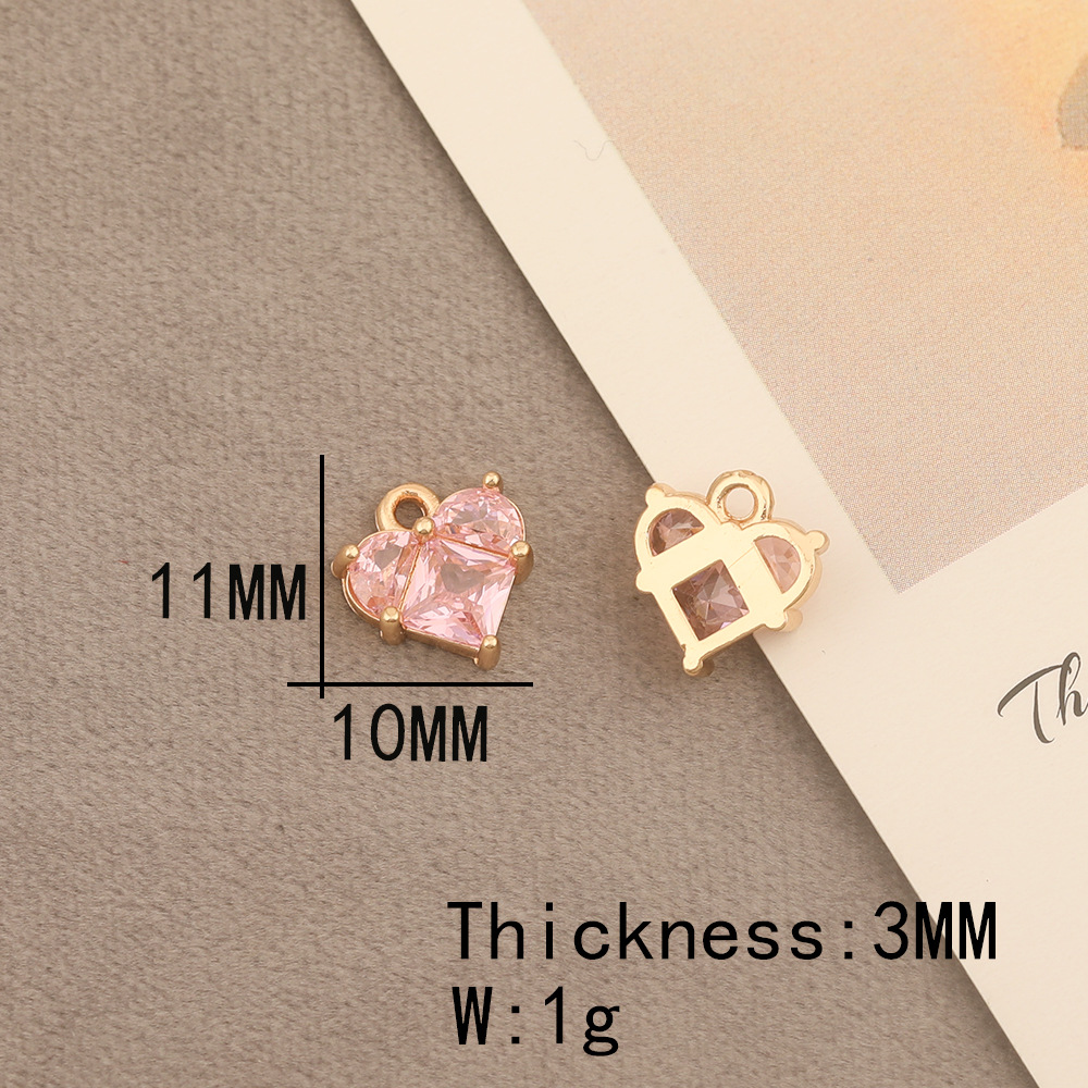 10x11mm pink