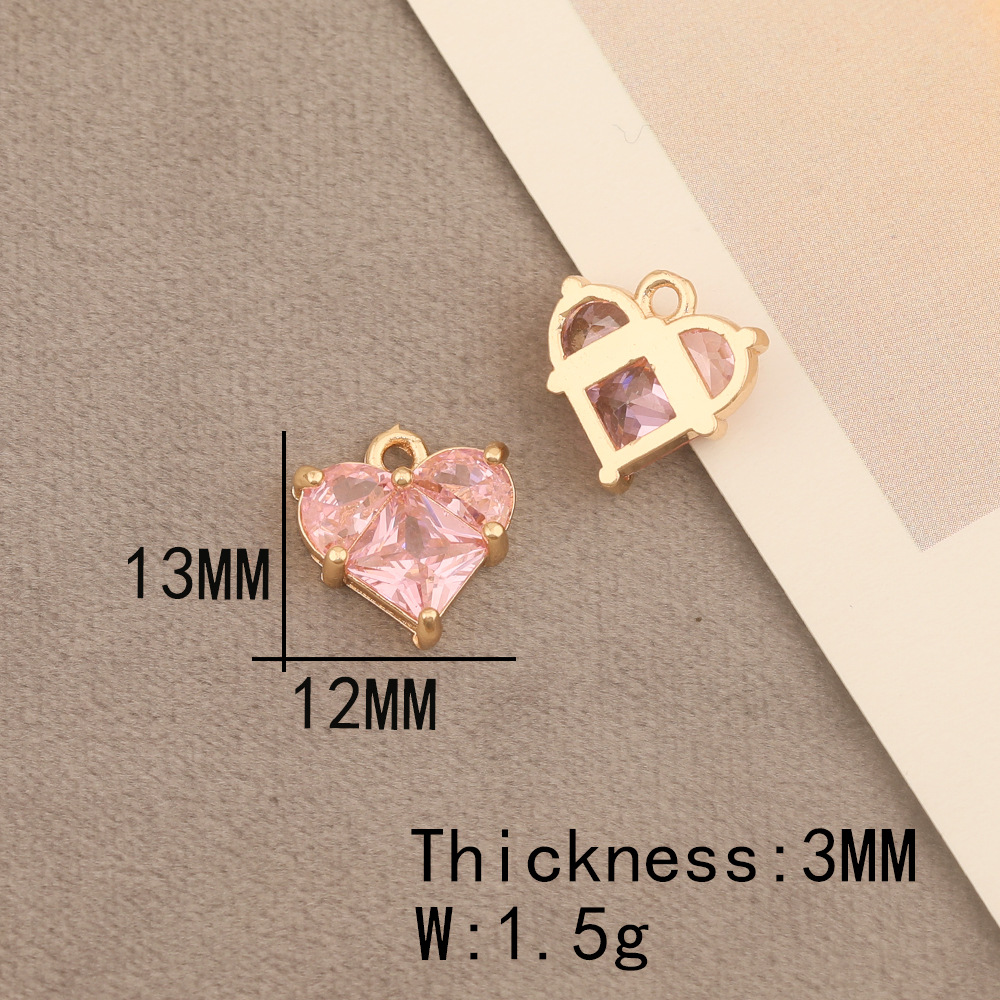 13x12mm pink