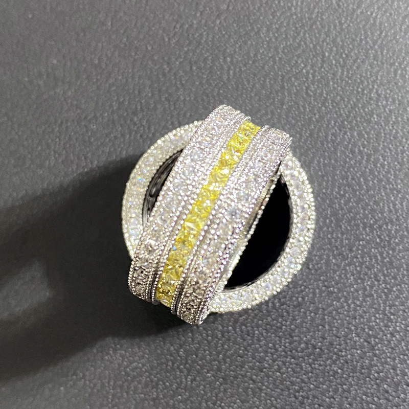 yellow CZ US Size #6