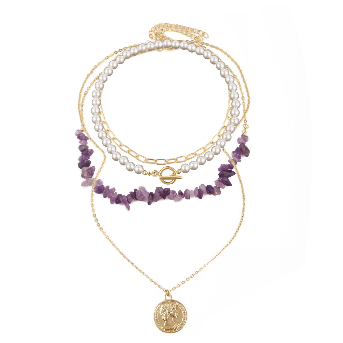 ⑩ N2105-17 Purple stone