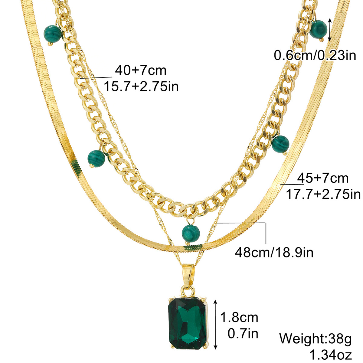 N2303-9 Three Layer Green