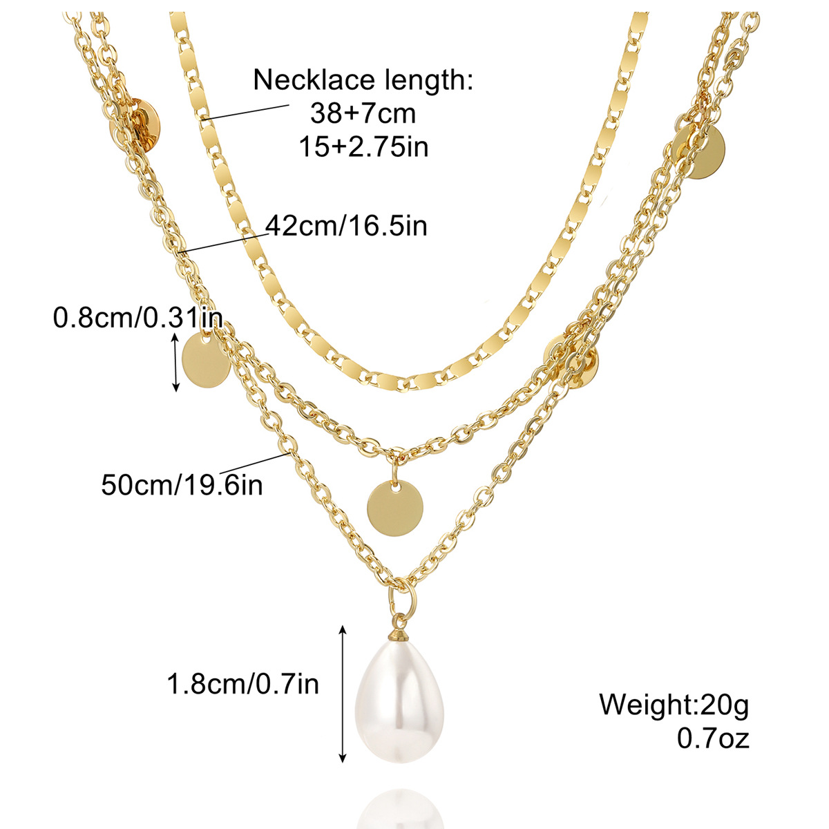 N2303-38 Pearl Water Drop