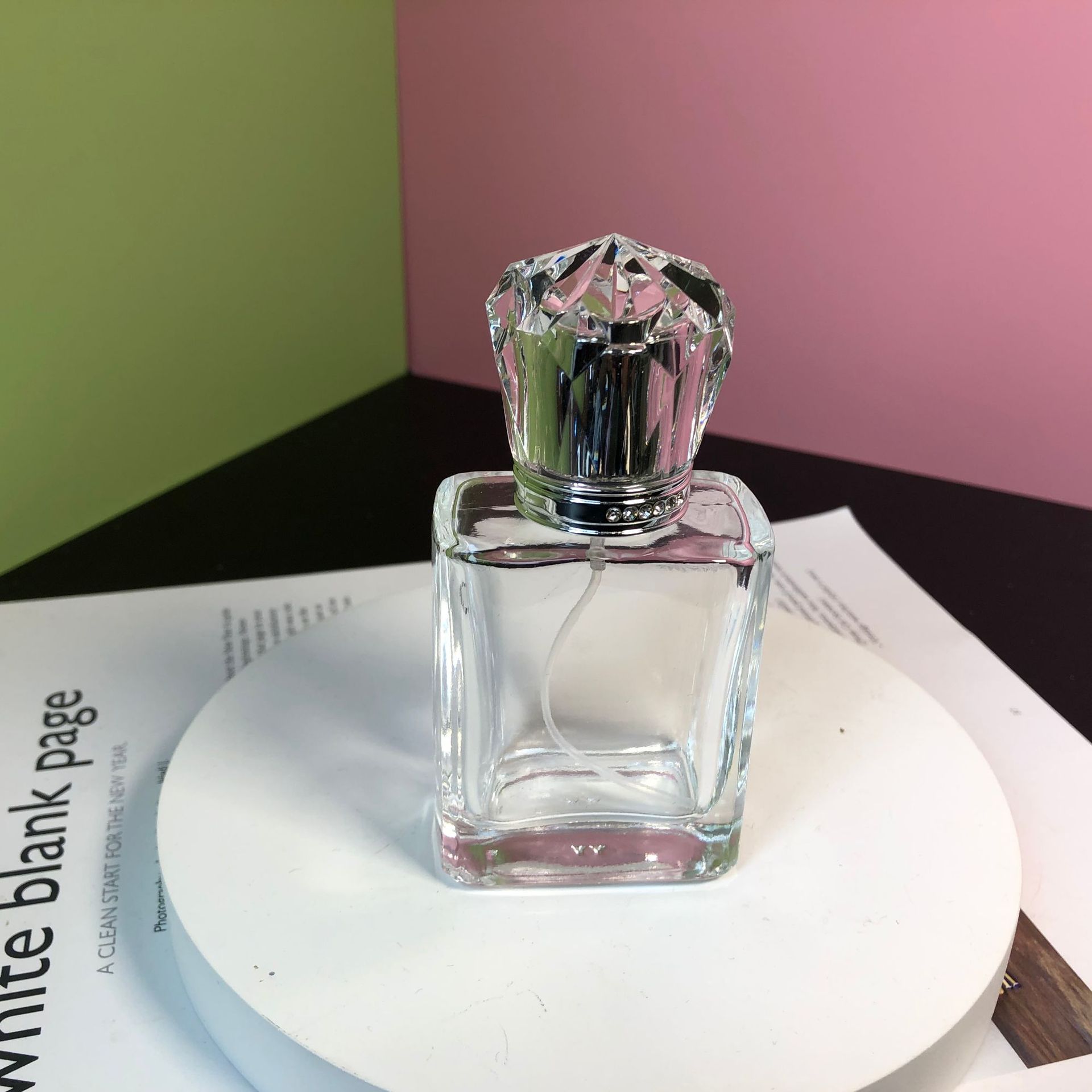 100ML silver cap:6.2x3.4x12.9cm