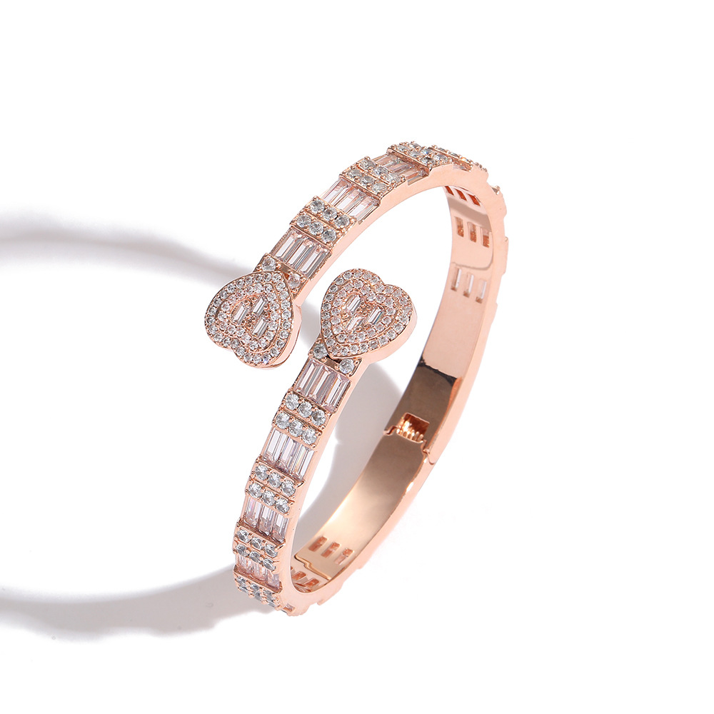 3:rose gold color plated