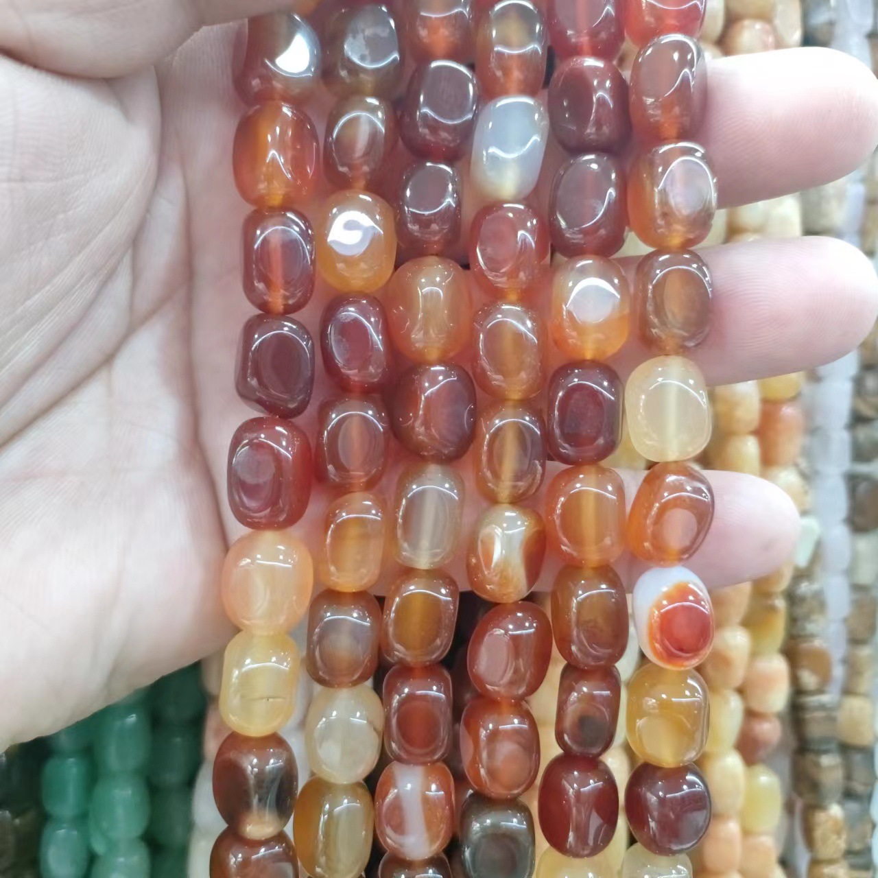 5 Red Agate