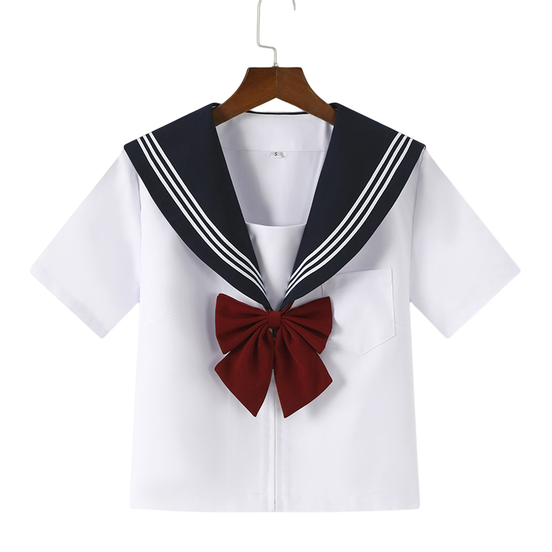 Short sleeved top (with bow tie)